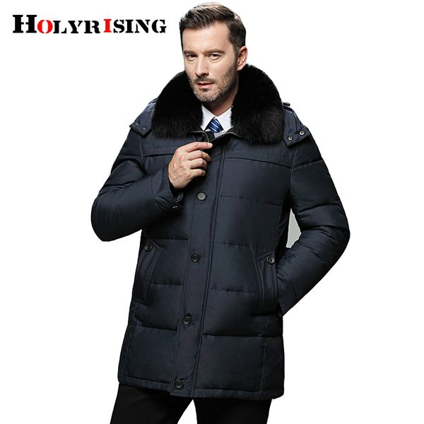 holyrising 2018 winter thick hood detached warm men duck down overcoat thermal male big size parka white duck down coat 18570-5, Black
holyrising 2018 winter thick hood detached warm men duck down overcoat thermal male big size parka white duck down coat 18570-5, Black