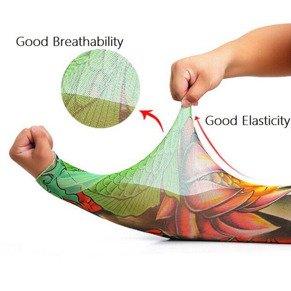fashion thin spring summer sun protect women men tattoo print arm warmer long arm warmer party decor sleeves, Silver
fashion thin spring summer sun protect women men tattoo print arm warmer long arm warmer party decor sleeves, Silver