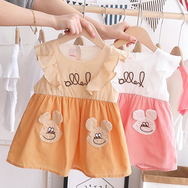 kids designer clothes girls dress 2020 children's wear sleeveless skirt children's and girls' princess dress summer fashion, Red;yellow
kids designer clothes girls dress 2020 children's wear sleeveless skirt children's and girls' princess dress summer fashion, Red;yellow
