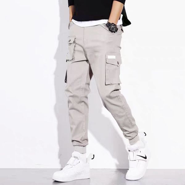 men's multi pockets cargo harem pants hip hop casual male track pants joggers trousers fashion harajuku hipster streetwear pants, Black
men's multi pockets cargo harem pants hip hop casual male track pants joggers trousers fashion harajuku hipster streetwear pants, Black