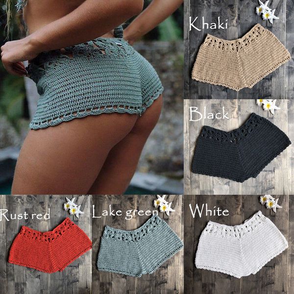 women knit hollow out crochet swim shorts lady girls bikini cover up shorts beach fishnet swimwear clothes
women knit hollow out crochet swim shorts lady girls bikini cover up shorts beach fishnet swimwear clothes