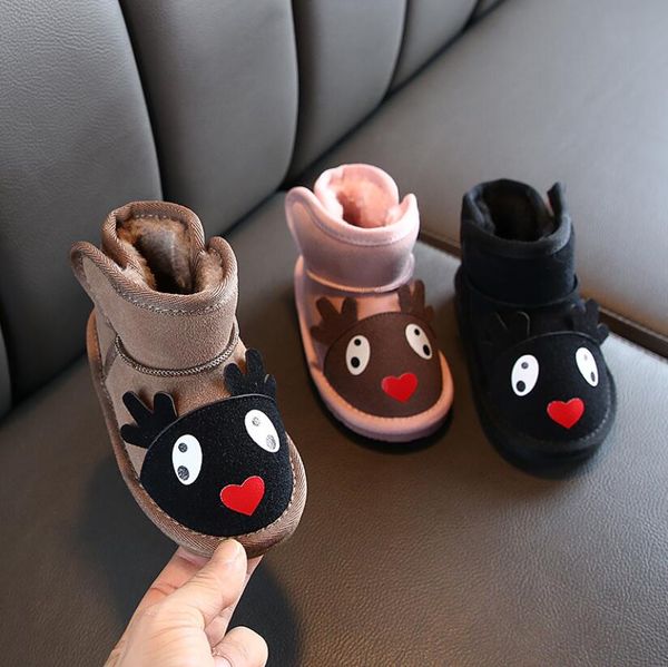 winter kids fashion snow boots thick child cotton sport shoes warm plush soft bottom cute girls boots winter ski boot for baby, Black;grey
winter kids fashion snow boots thick child cotton sport shoes warm plush soft bottom cute girls boots winter ski boot for baby, Black;grey