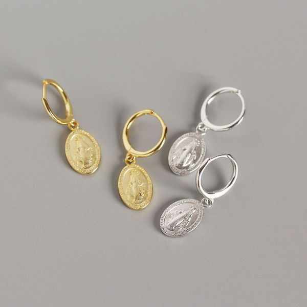 s925 pure silver santa maria mother coins ear clip earrings female geometric small hoops gold color fashion delicate jewerly
s925 pure silver santa maria mother coins ear clip earrings female geometric small hoops gold color fashion delicate jewerly