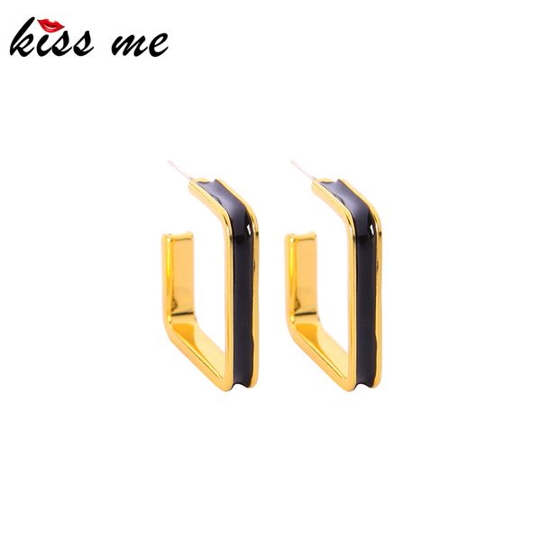 kissme unique hollow square stud earrings for women black green enamel gold color alloy earrings new fashion jewelry accessories, Golden;silver
kissme unique hollow square stud earrings for women black green enamel gold color alloy earrings new fashion jewelry accessories, Golden;silver