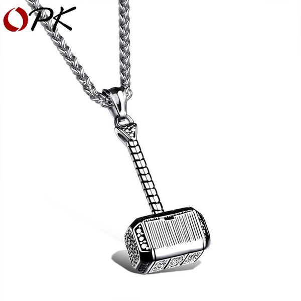 cool thor hammer pendant domineering mens titanium steel necklace cool gift for boyfriend to join, Golden;silver
cool thor hammer pendant domineering mens titanium steel necklace cool gift for boyfriend to join, Golden;silver
