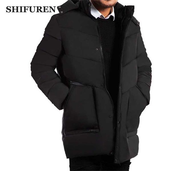 men's down & parkas shifuren hooded winter coat men thick warm jacket long sleeve causal outwear father's gift parka jaqueta mascu, Black
men's down & parkas shifuren hooded winter coat men thick warm jacket long sleeve causal outwear father's gift parka jaqueta mascu, Black