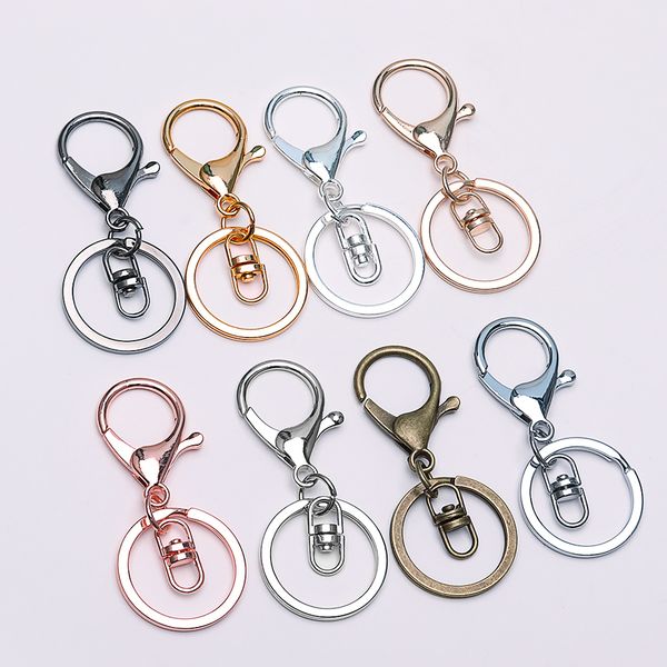 5pcs/lot gold silver keychain ring 30 mm key ring long 70 mm lobster clasp key hook chain for jewelry making findings supplies, Blue;slivery
5pcs/lot gold silver keychain ring 30 mm key ring long 70 mm lobster clasp key hook chain for jewelry making findings supplies, Blue;slivery