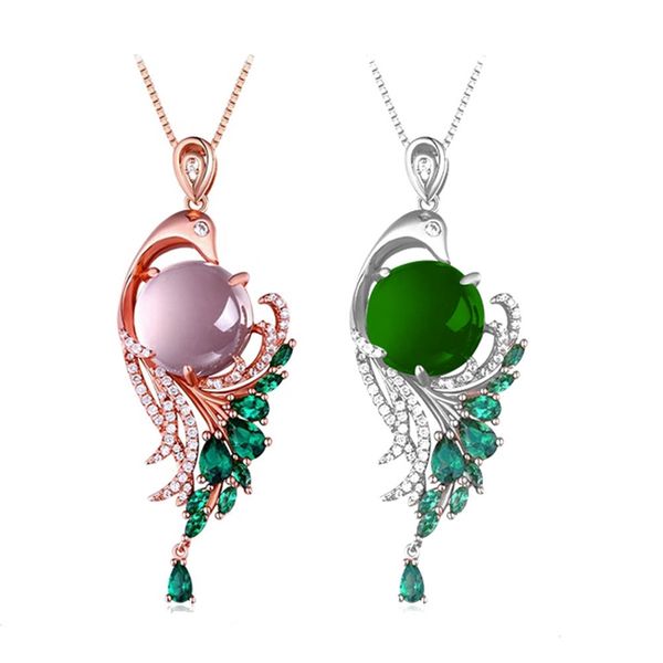 natural moonstone pendant necklace new creative opal phoenix pendant necklace for women girls crystal choker romantic jewelry, Silver
natural moonstone pendant necklace new creative opal phoenix pendant necklace for women girls crystal choker romantic jewelry, Silver