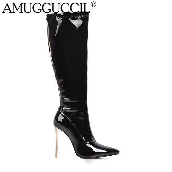 2019 new plus big size 34-48 black white red zip fashion knee high heel autumn winter girl ladies females women boots x1860
2019 new plus big size 34-48 black white red zip fashion knee high heel autumn winter girl ladies females women boots x1860