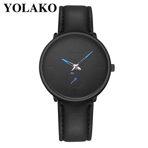 yolako blue business watch leather quartz watch 2019 dropshipping men stainless steel men dress f091, Slivery;brown
yolako blue business watch leather quartz watch 2019 dropshipping men stainless steel men dress f091, Slivery;brown