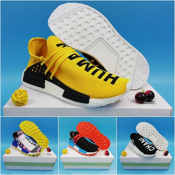 Adidas NMD Hu Human Race Trail Pharrell Solar Pack Pink