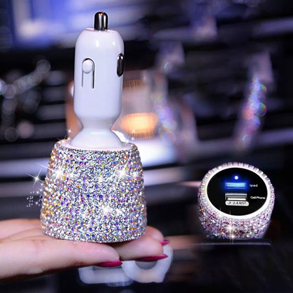 bling rhinestones car dual usb fast car charger cigarette lighter crystal diamond universal phone usb data line
bling rhinestones car dual usb fast car charger cigarette lighter crystal diamond universal phone usb data line