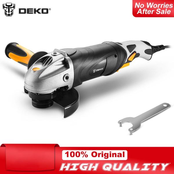 deko 220v electric angle grinder power tool working for cutting grinding metal wood
deko 220v electric angle grinder power tool working for cutting grinding metal wood