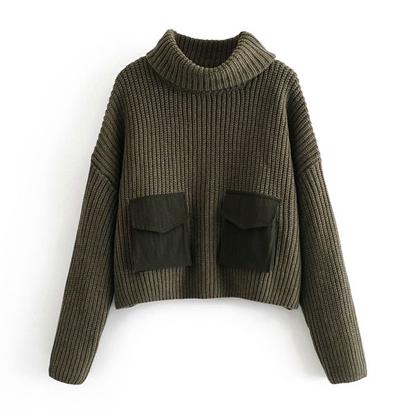 fandy lokar loose turtleneck sweaters women fashion pocket patchwork sweater women elegant long sleeve sweaters female ladies ka, White;black
fandy lokar loose turtleneck sweaters women fashion pocket patchwork sweater women elegant long sleeve sweaters female ladies ka, White;black