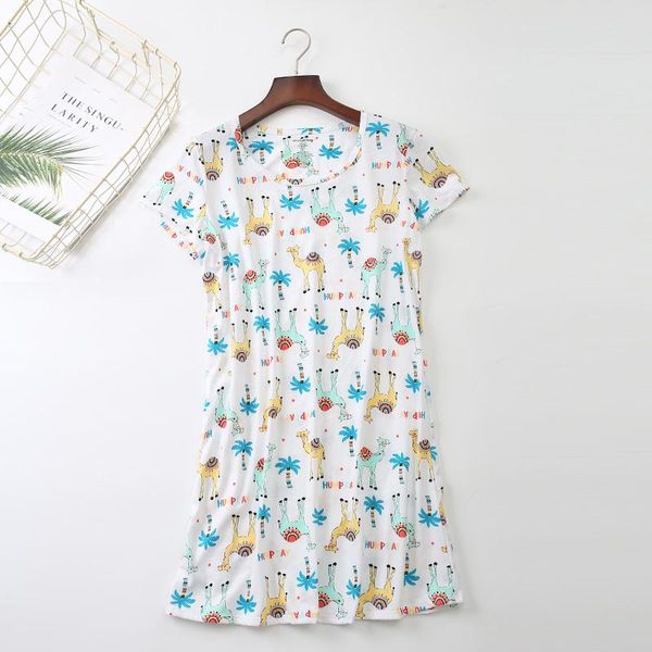 qwoman fashion women's wear knee length nightdress new knitted cotton short sleeve pajamas cute cartoon home clothes european women, Black;red
qwoman fashion women's wear knee length nightdress new knitted cotton short sleeve pajamas cute cartoon home clothes european women, Black;red