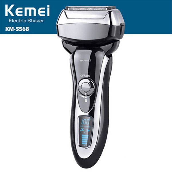 charge kemei shaver electric razor reciprocating 4 blade head shaving men washable rechargeable men's razor trimmer
charge kemei shaver electric razor reciprocating 4 blade head shaving men washable rechargeable men's razor trimmer