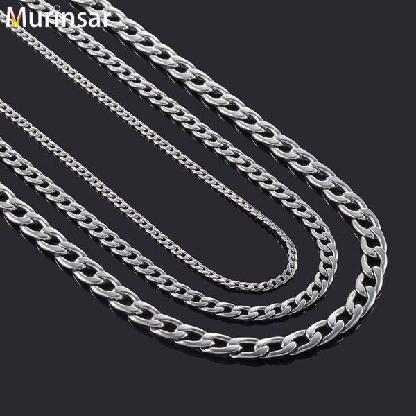 wholesale fashion silver color solid necklace curb chain link men choker stainless steel male female necklace accessories gifts
wholesale fashion silver color solid necklace curb chain link men choker stainless steel male female necklace accessories gifts