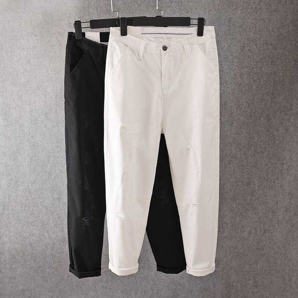 2020 newly summer fashion men jeans streetwear white black color loose fit ripped jeans men wide long pants hip hop homme, Blue
2020 newly summer fashion men jeans streetwear white black color loose fit ripped jeans men wide long pants hip hop homme, Blue