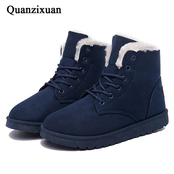 women boots plush warm ankle boots for women winter snow female winter booties 2019 shoes 35 43, Black
women boots plush warm ankle boots for women winter snow female winter booties 2019 shoes 35 43, Black
