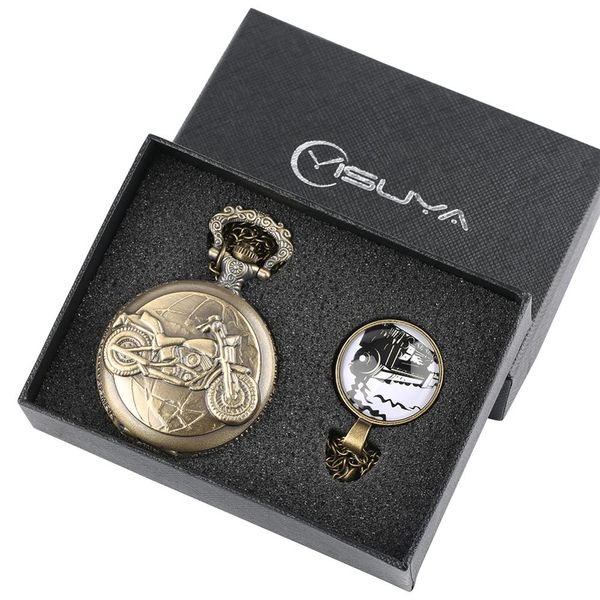 antique bronze motorcycle motorbike moto pocket watch necklace pendant men gift set box relogio de bolso, Slivery;golden
antique bronze motorcycle motorbike moto pocket watch necklace pendant men gift set box relogio de bolso, Slivery;golden