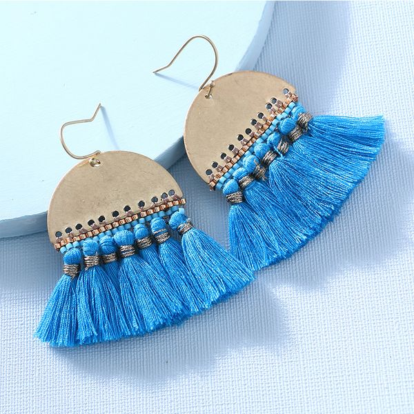 elegance11 trendy boho earrings nave blue tassel earrings for women christmas party jewelry gift, Silver
elegance11 trendy boho earrings nave blue tassel earrings for women christmas party jewelry gift, Silver