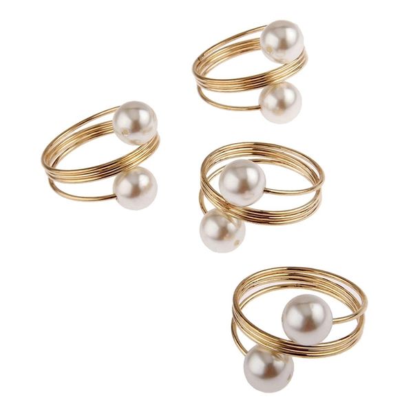 12pcs pearl napkin buckle hoop napkin rings circle serviette holder for wedding l supplies table decoration, gold
12pcs pearl napkin buckle hoop napkin rings circle serviette holder for wedding l supplies table decoration, gold