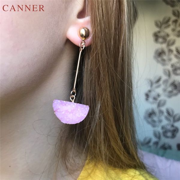 resin stone fan shape long dangle earings for women jewelry handmade semicircle drop earing c25, Silver
resin stone fan shape long dangle earings for women jewelry handmade semicircle drop earing c25, Silver