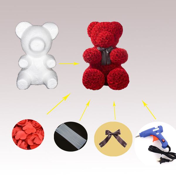 1 pcs 9/15/20/35cm foam bear wedding & engagement decor polystyrene styrofoam modelling craft anniversary valentine's day gift
1 pcs 9/15/20/35cm foam bear wedding & engagement decor polystyrene styrofoam modelling craft anniversary valentine's day gift