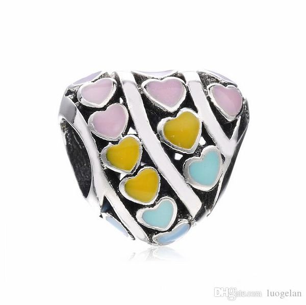 2018 spring 925 sterling silver jewelry multi-color heart mixed enamel charms original beads fits women jewelry making pandora bracelets, Bronze;silver
2018 spring 925 sterling silver jewelry multi-color heart mixed enamel charms original beads fits women jewelry making pandora bracelets, Bronze;silver