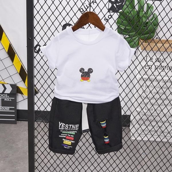 toddler baby boy summer t-shirt and shorts clothing suit fashion cartoon print set children infant boys clothes set 2-7years, White
toddler baby boy summer t-shirt and shorts clothing suit fashion cartoon print set children infant boys clothes set 2-7years, White
