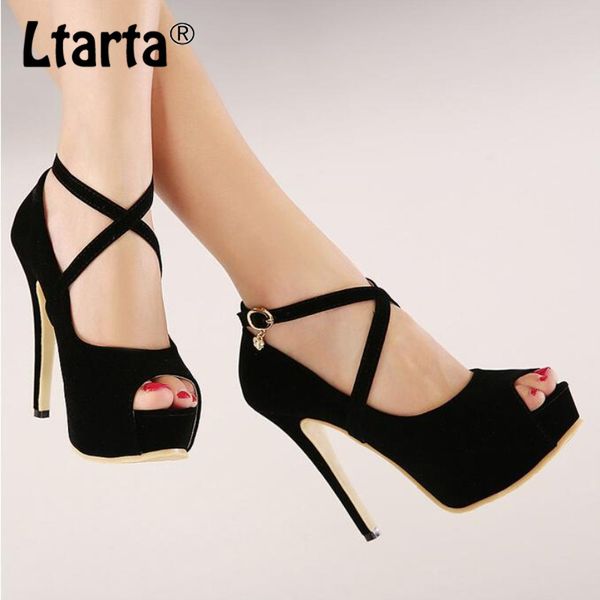 ltarta 2020 fashion women's singles shoes suede shallow mouth cross strappy sandals fine heels women's singles shoes df, Black
ltarta 2020 fashion women's singles shoes suede shallow mouth cross strappy sandals fine heels women's singles shoes df, Black