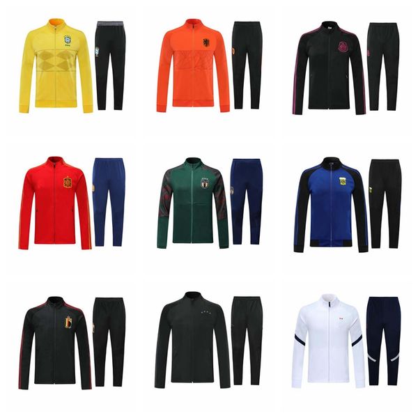 2020 argentina soccer training suit brasil netherlands football shirt kit jacket set france belgium italy germany spain mexico algeria messi, Black;yellow
2020 argentina soccer training suit brasil netherlands football shirt kit jacket set france belgium italy germany spain mexico algeria messi, Black;yellow