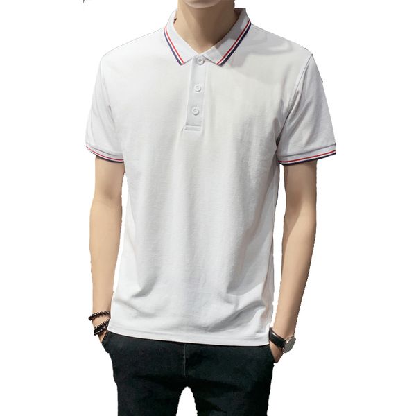 men's polos man summer fashion casual turndown collar short sleeve shirt 5xl, White;black
men's polos man summer fashion casual turndown collar short sleeve shirt 5xl, White;black