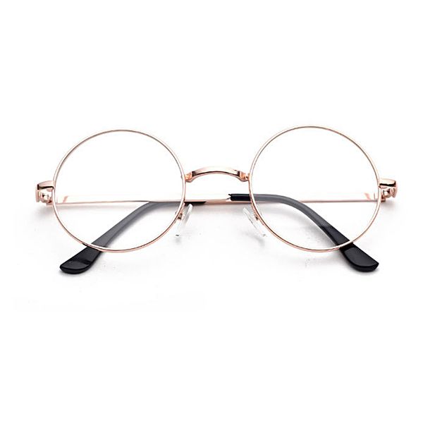 uv400 plain glasses harajuku women men vintage round metal clear glasses frame anti-radiation optical frame, Black
uv400 plain glasses harajuku women men vintage round metal clear glasses frame anti-radiation optical frame, Black