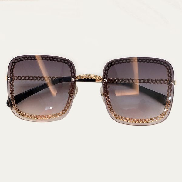 square sunglasses women 2020 chain frame sun glasses woman vintage sunglass fashion shades for ladies uv 400, White;black
square sunglasses women 2020 chain frame sun glasses woman vintage sunglass fashion shades for ladies uv 400, White;black