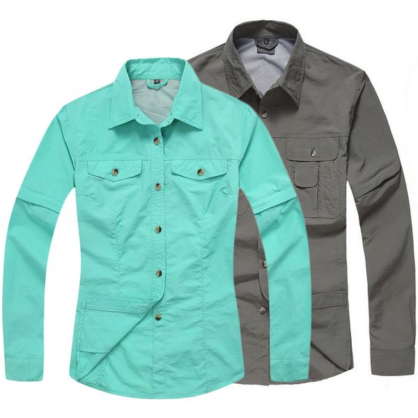 removable quick dry outdoor hiking shirts women men summer travel camping trekking clothing mountain climbing sport shirt,aw088, Gray;blue
removable quick dry outdoor hiking shirts women men summer travel camping trekking clothing mountain climbing sport shirt,aw088, Gray;blue