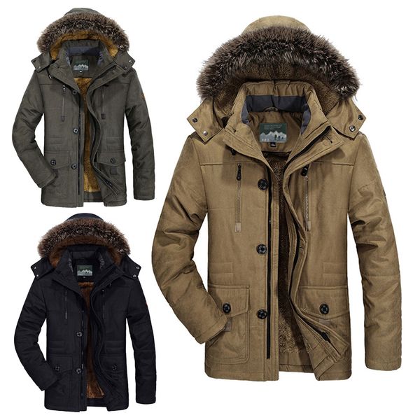 men winter coats jackets warm windproof thicken with detachable hood for outdoor bb55
men winter coats jackets warm windproof thicken with detachable hood for outdoor bb55