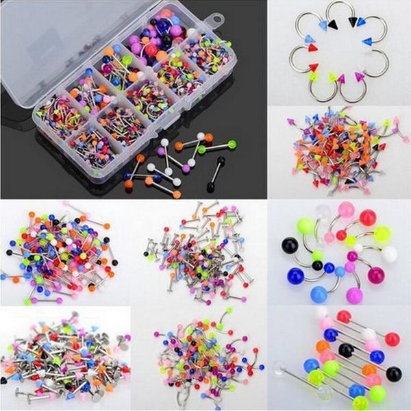 new90pcs body jewelry eyebrow navel belly lip tongue nose piercing bar ring body piercing jewelry, Slivery;golden
new90pcs body jewelry eyebrow navel belly lip tongue nose piercing bar ring body piercing jewelry, Slivery;golden