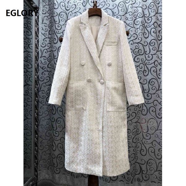 new 2018 winter long coats women wool & blends sequined embroidery coat female plus size long wool coat overcoats, Black
new 2018 winter long coats women wool & blends sequined embroidery coat female plus size long wool coat overcoats, Black