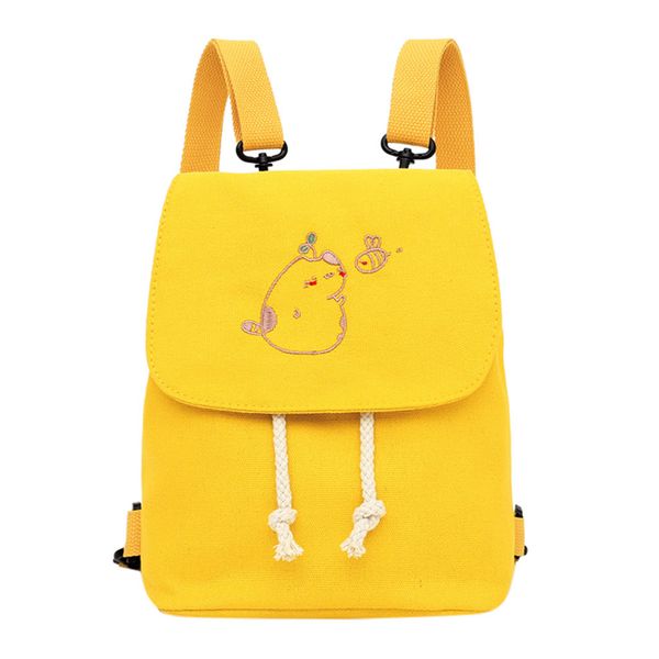2019 selling fashion women's buckle canvas shoulder bag messenger bag shoulder support wholesale dropship