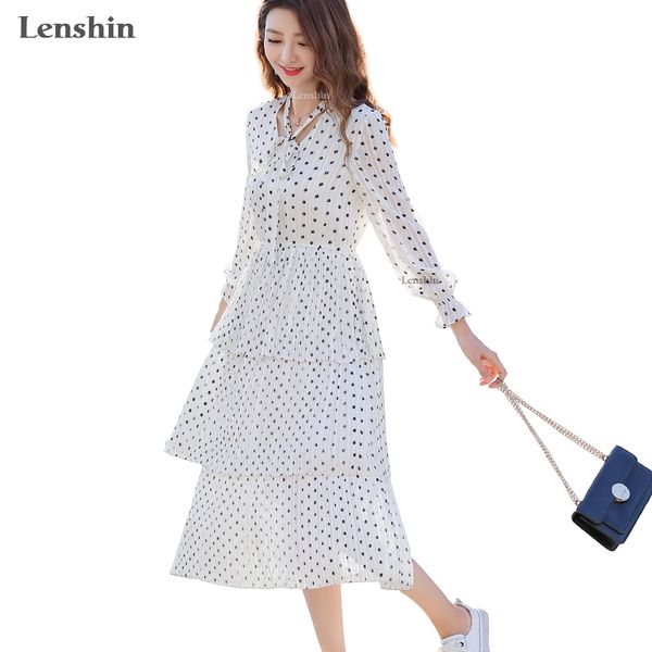 lenshin mid-calf dot layered breathable tulle summer wear full sleeve office lady style keep slim casual dress for women, Black;gray
lenshin mid-calf dot layered breathable tulle summer wear full sleeve office lady style keep slim casual dress for women, Black;gray