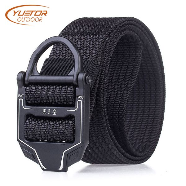 yuetor outdoor mens army tactical belts nylon waist belt with metal buckle adjustable heavy duty training waist belt
yuetor outdoor mens army tactical belts nylon waist belt with metal buckle adjustable heavy duty training waist belt
