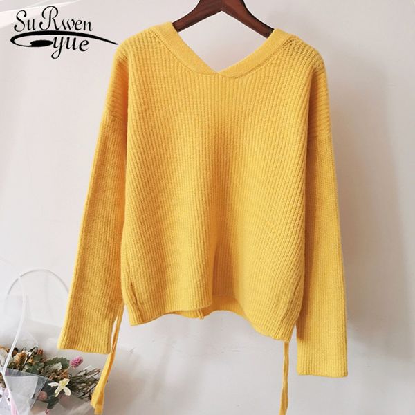autumn 2019 knitted women sweaters long sleeve v-neck casual soft women blouses solid loose new fashion clothing 5473 50, White;black
autumn 2019 knitted women sweaters long sleeve v-neck casual soft women blouses solid loose new fashion clothing 5473 50, White;black
