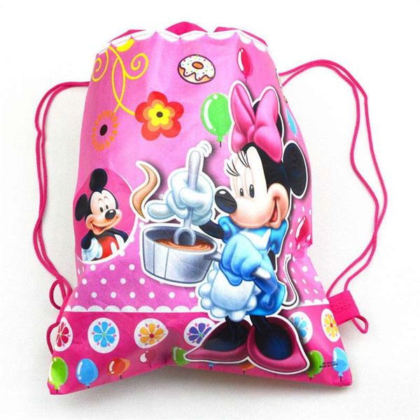 1pcs minnie mouse party drawstring bag girl travel school backpack kid birthday baby shower non-woven gift bag supplies
1pcs minnie mouse party drawstring bag girl travel school backpack kid birthday baby shower non-woven gift bag supplies