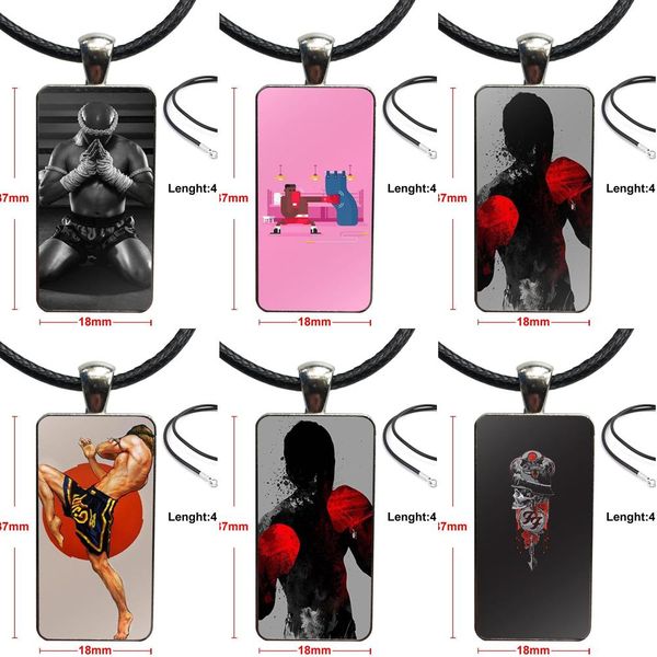 glass cabochon pendant necklace rectangle fashion necklace for women party gift muay thai fight boxing poster, Silver
glass cabochon pendant necklace rectangle fashion necklace for women party gift muay thai fight boxing poster, Silver