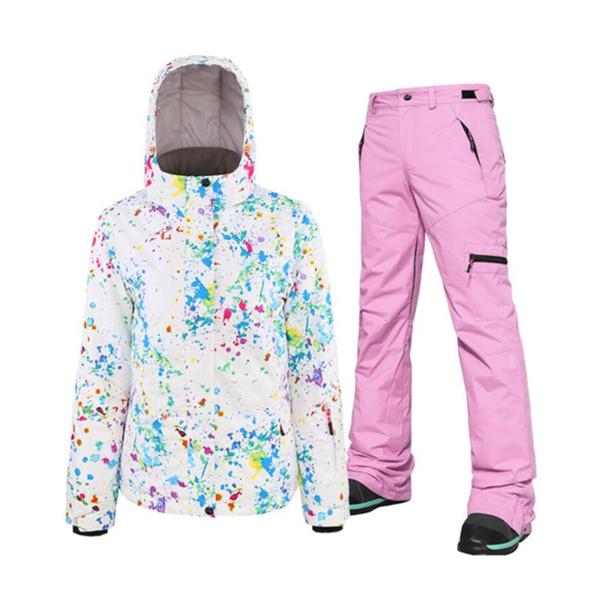 new thicken ladies ski suit suit snowboard waterproof windproof winter snow set and warm jacket pants set
new thicken ladies ski suit suit snowboard waterproof windproof winter snow set and warm jacket pants set