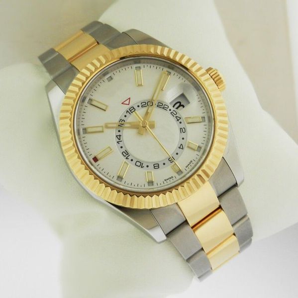 new style luxury watches model 326933 edition white dial 42mm automatic fashion men's watch wristwatch, Slivery;brown
new style luxury watches model 326933 edition white dial 42mm automatic fashion men's watch wristwatch, Slivery;brown