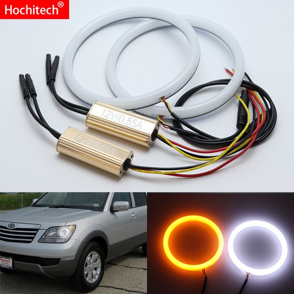 for kia borrego mohave 2008 2009 2010 white & amber dual color cotton led angel eyes kit halo ring drl turn signal light
for kia borrego mohave 2008 2009 2010 white & amber dual color cotton led angel eyes kit halo ring drl turn signal light