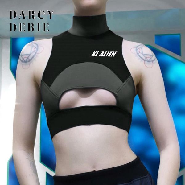 darcydebie women cropped seamless sleeveless womens workout sports wear for women gym shirt, White;red
darcydebie women cropped seamless sleeveless womens workout sports wear for women gym shirt, White;red