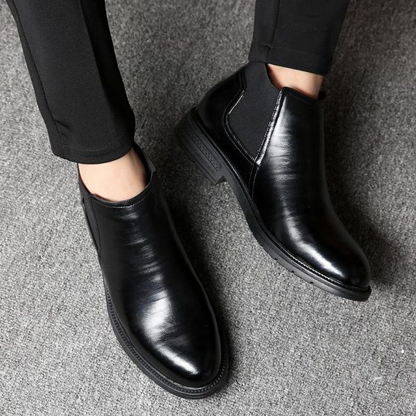 kancoold shoes men large size british style buckle casual short boots fashion business dress men shoes mid heel short boots 129, Black
kancoold shoes men large size british style buckle casual short boots fashion business dress men shoes mid heel short boots 129, Black